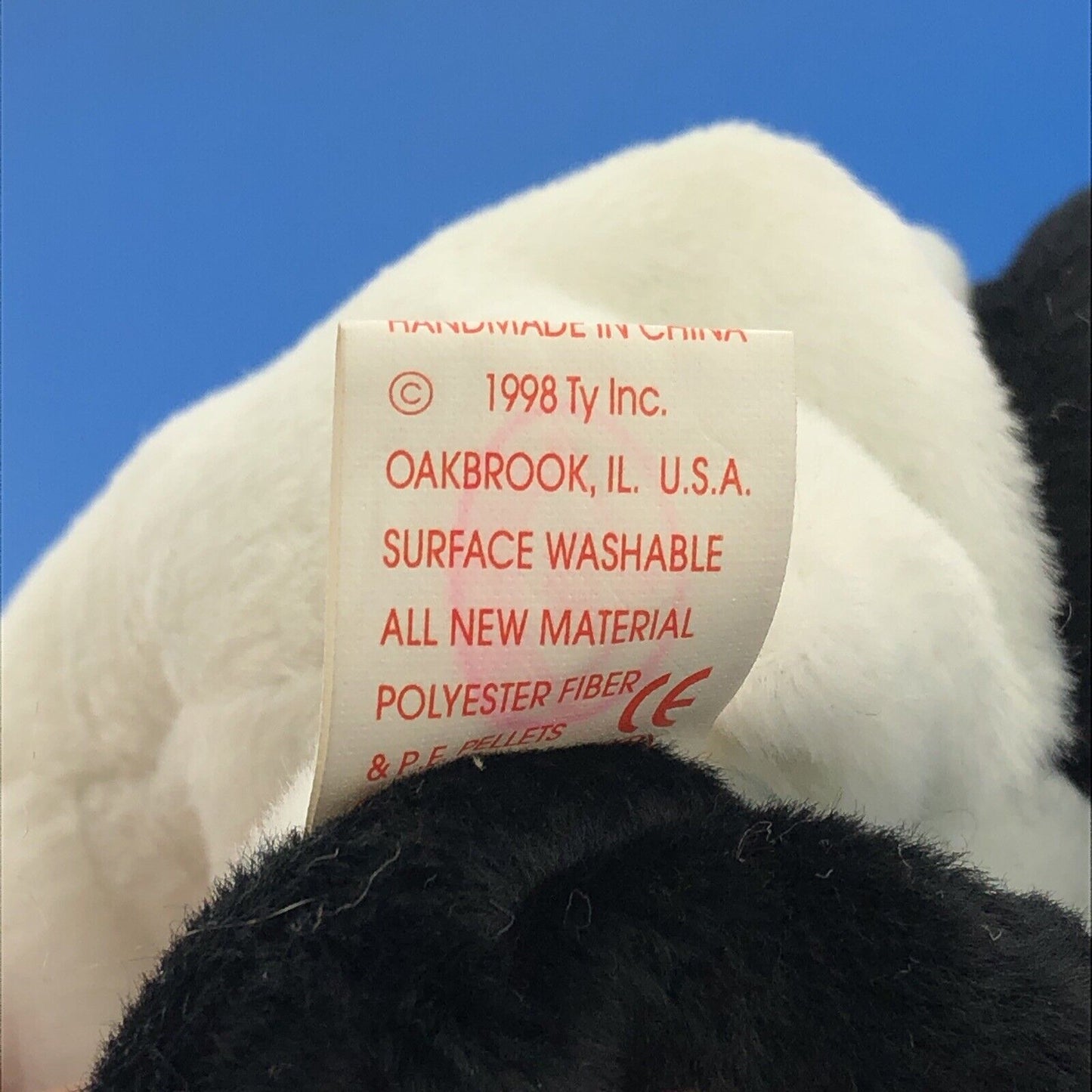 1997 TY Beanie Baby Fortune The Panda Near Mint Condition Retired Errors- 4196