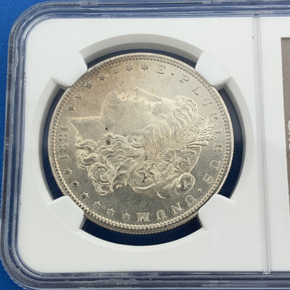1881 S Morgan Silver Dollar Better Key San Francisco NGC MS66 High Grade Coin