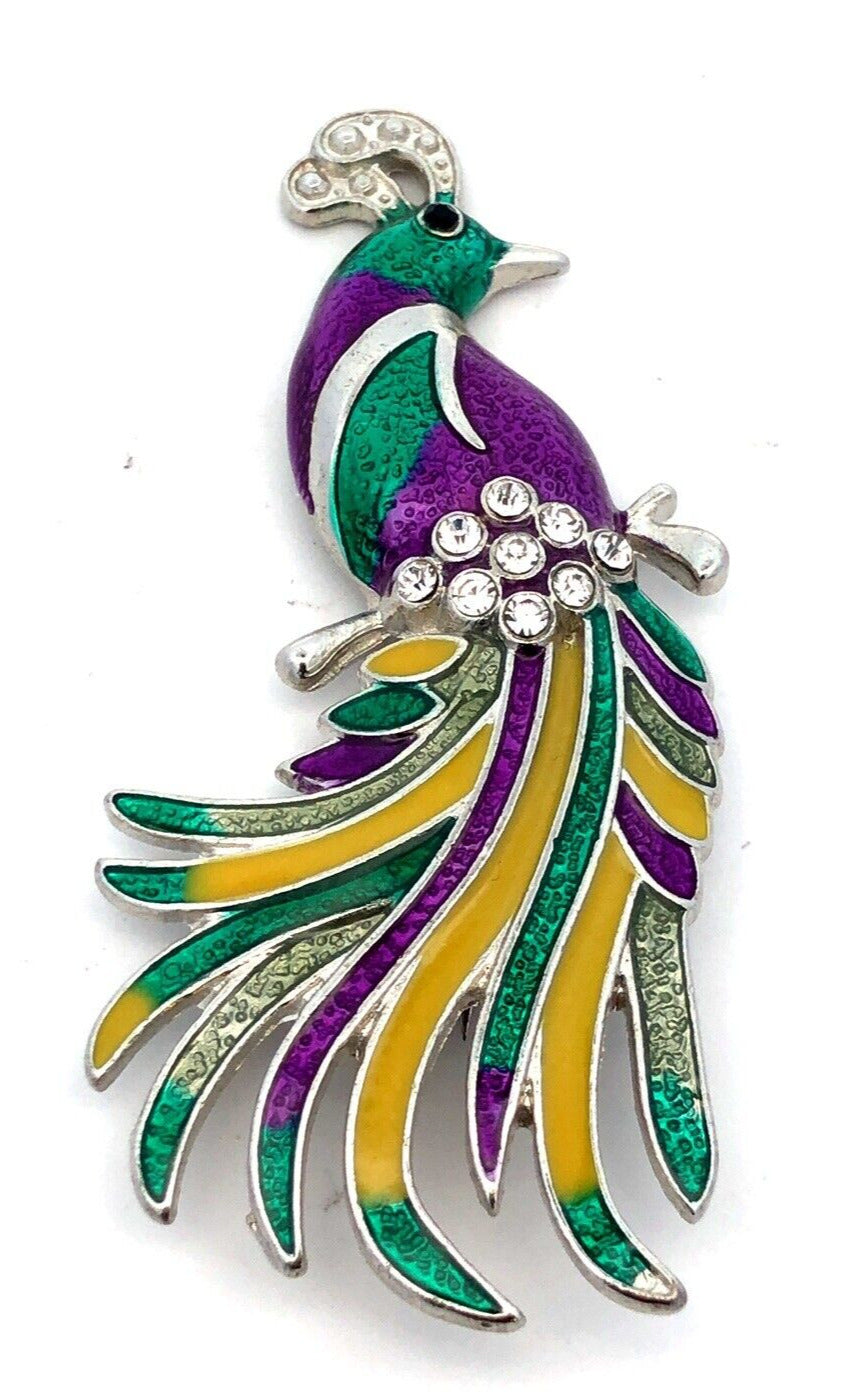 Fabulous Mardi Gras & Louisiana Gold Tone Rhinestone 7 Piece Jewelry Lot