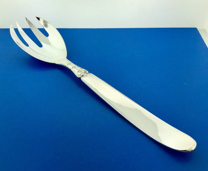 Buccellati Anacapri Italian 925 Sterling Silver Salad Server Serving Fork 9-3/4"