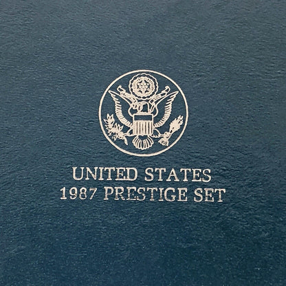 1987 S US Constitution Commem Silver Dollar Prestige Six Coin Proof Set OMP/COA