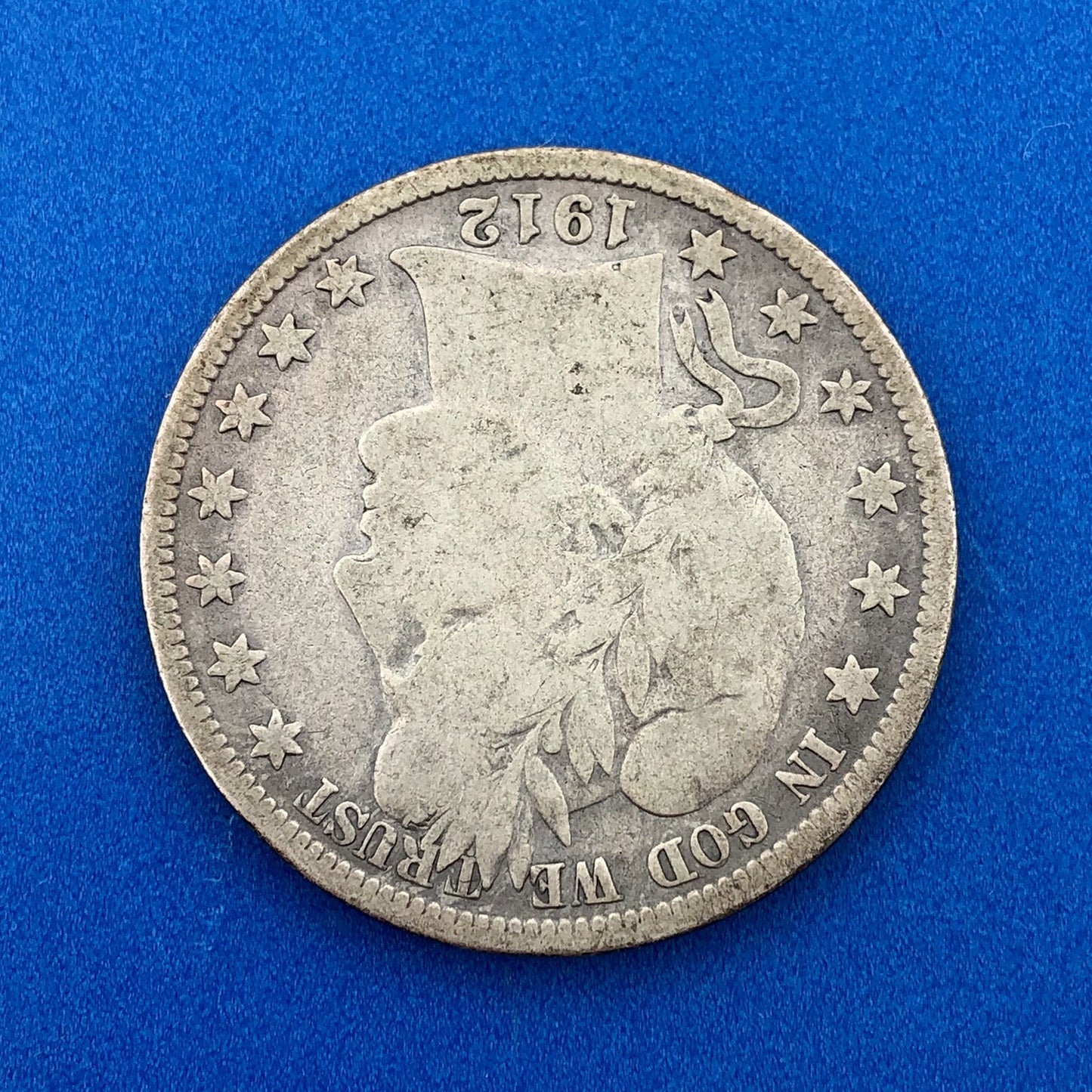 1912 S Silver Barber Half Dollar Better Key Date San Francisco Coin Rare Scarce