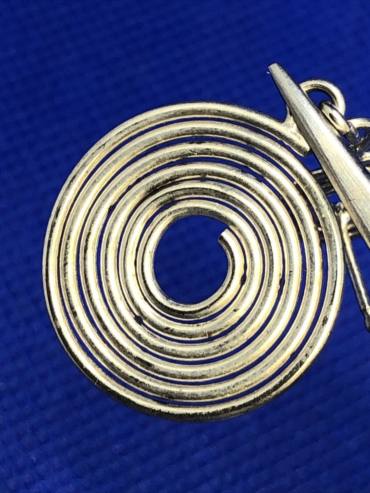 Designer Sterling Silver 925 Crop Circle Dangle Drop Stud Earrings