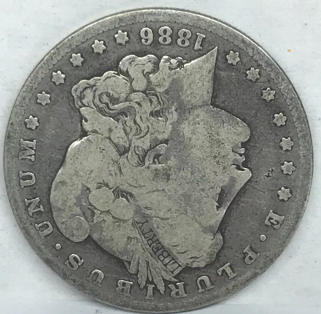 1886 O Morgan Silver Dollar Better Semi Key Date New Orleans Mint Coin #1
