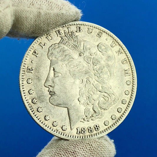 1888 O Morgan Silver Dollar $1 Better Rare Key New Orleans Mint Coin XF