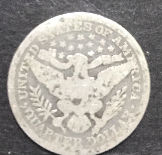 1892 P Silver Barber Quarter Better Key Date Philadelphia Coin Rare Scarce