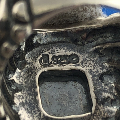 Carolyn Pollack R Moon CP Sterling Silver 925 Green Turquoise Southwestern Ring