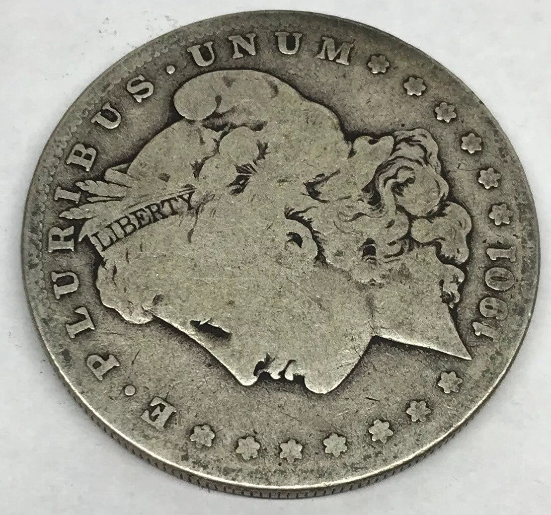 1901 S Morgan Silver Dollar Better Key Rare San Francisco Mint Coin #2