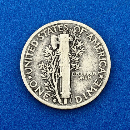 1931 S United States 90% Silver Mercury Dime Key Date Scarce San Francisco Coin
