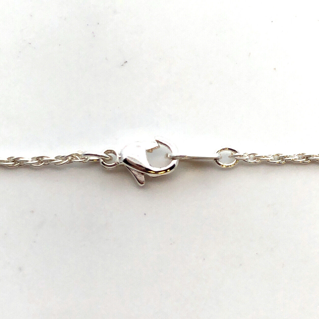 Authentic Disney Parks Silver Tone Cubic Zirconia CZ Mickey Infinity Necklace