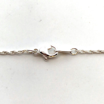 Authentic Disney Parks Silver Tone Cubic Zirconia CZ Mickey Infinity Necklace