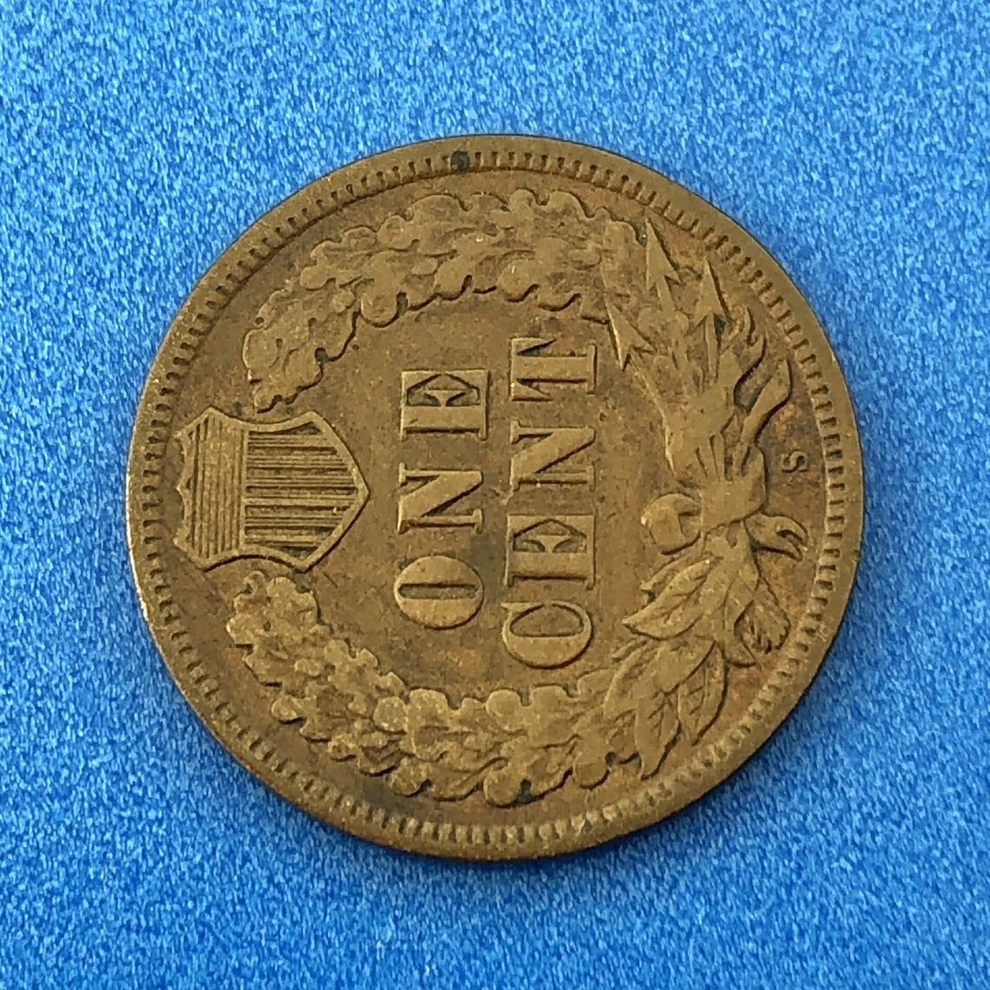 1908 S Indian Head One Cent Penny Type 3 Bronze Better Key San Francisco Coin
