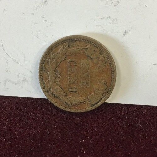 1858 1C Flying Eagle Cent Large Letters US Coinage
