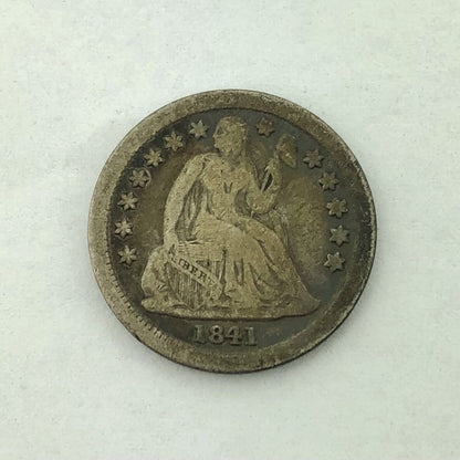 1841 O Seated Liberty Silver Dime No Motto Better Rare New Orleans Mint Coin
