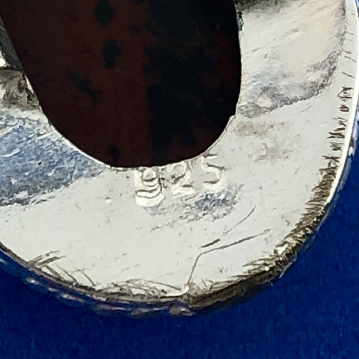 Fabulous Sterling Silver Oval Red Jasper Rejuvenation Statement Ring