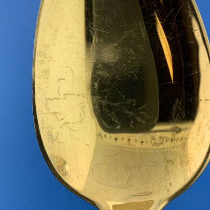 Tiffany & Co Vermeil Gold Washed Sterling Silver 925 Audubon Large Serving Spoon