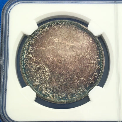 1880 S Morgan Silver Dollar Better Key San Francisco Sunset Tones NGC MS64 Coin