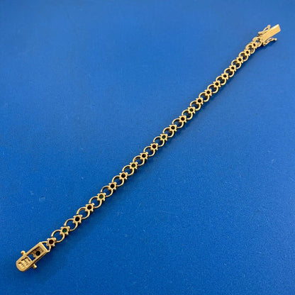 Designer 925 Sterling Silver Vermeil Sapphire Ruby Emerald Tennis Bracelet