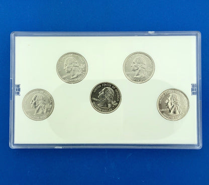 2001 P D State Quarter Collection Platinum Gold Philadelphia Denver 20 Coin Lot
