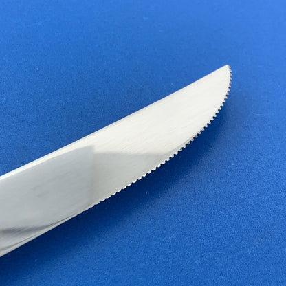 Wallace Rose Point 925 Sterling Silver 8-3/4" Individual Steak Knife No Monogram