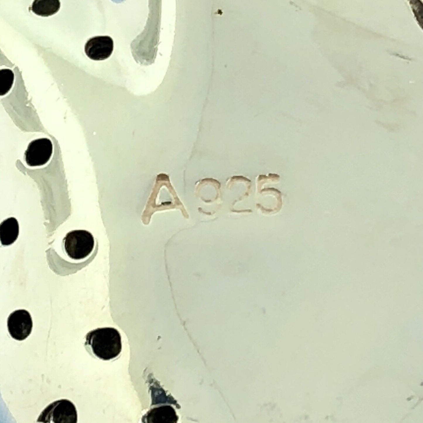 Designer Sterling Silver Pink Cubic Zirconia Marcasite Flower Enhancer Pendant