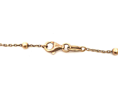 Designer Italy 925 Sterling Silver Vermeil Gold Tone Floral Pendant Necklace