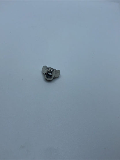 Authentic KALIA 925 Sterling Silver Blow Dryer Slide Bracelet Charm