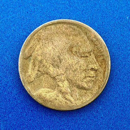 1918 D Indian Head Buffalo Nickel Better Key Scarce Denver Mint Coin