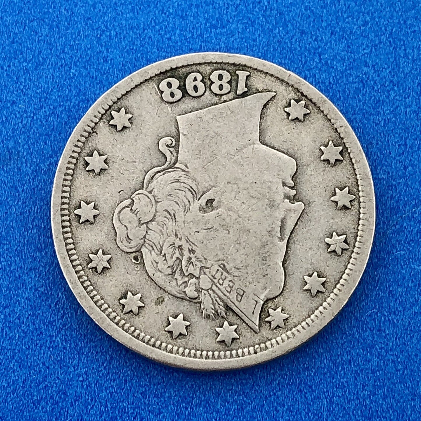1897 1898 1899 P Liberty Head Nickel Five Cents 5c Rare Philadelphia 3 Coin Lot