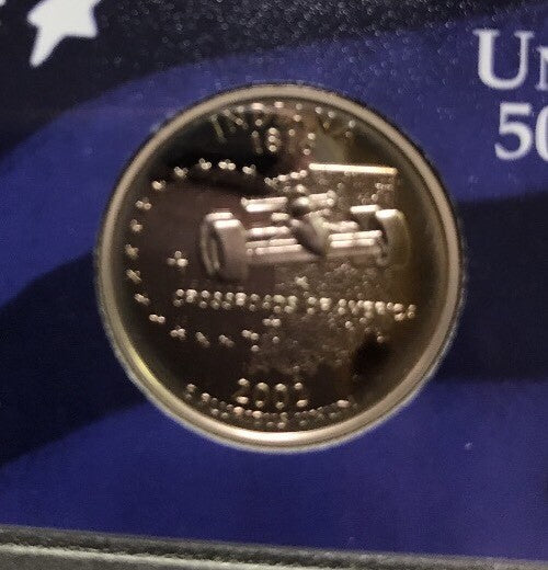 2002 S United States Mint Proof State Quarters 5 Coin Clad Set w/ Box/COA