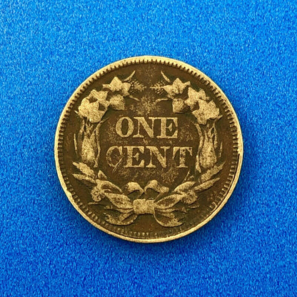 1858 P Flying Eagle Copper Nickel One Cent Penny 3 Year Type Philadelphia Coin