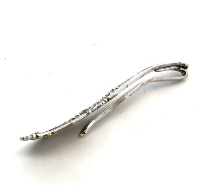 Vintage International Sterling 925 Sterling Silver Floral Spoon Handle Pendant