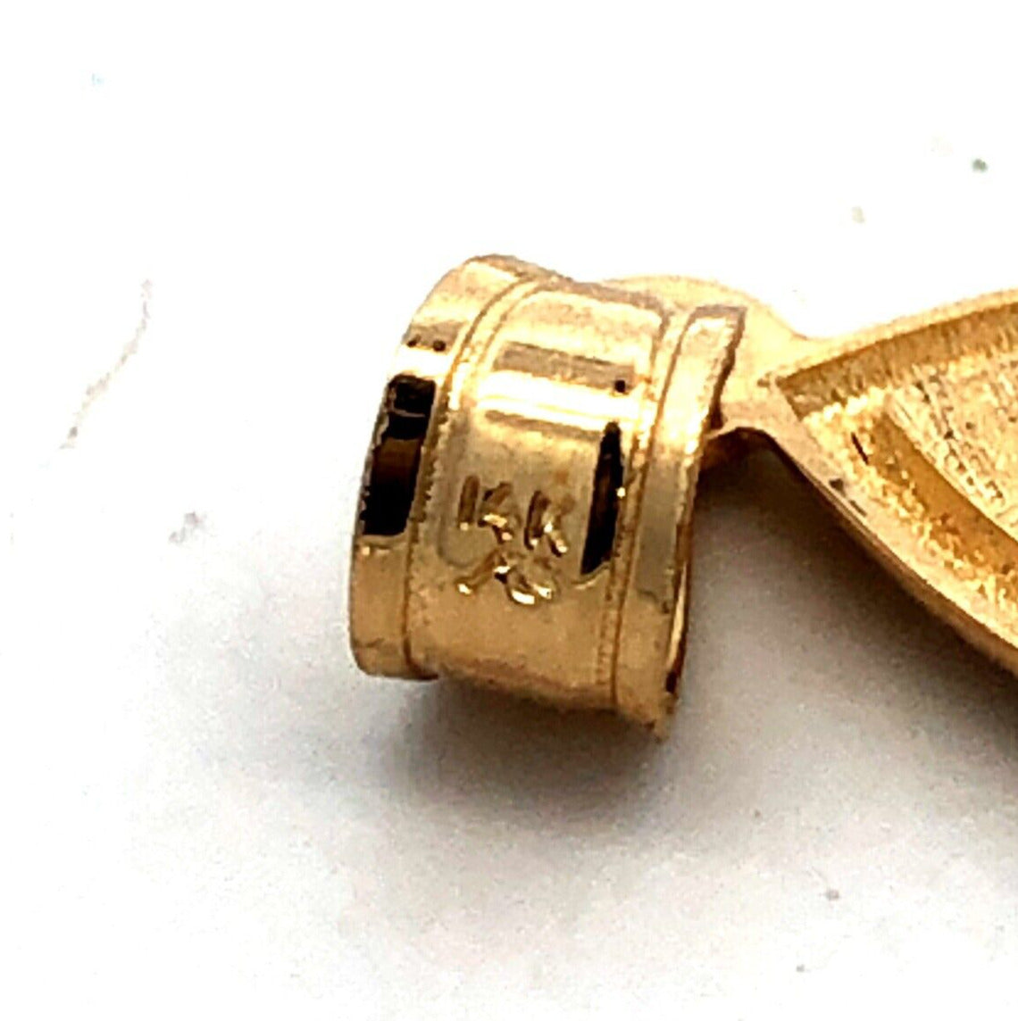 Designer Michael Anthony 14K Yellow Gold Jesus Fish Ichthys Pendant