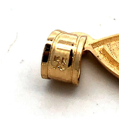 Designer Michael Anthony 14K Yellow Gold Jesus Fish Ichthys Pendant