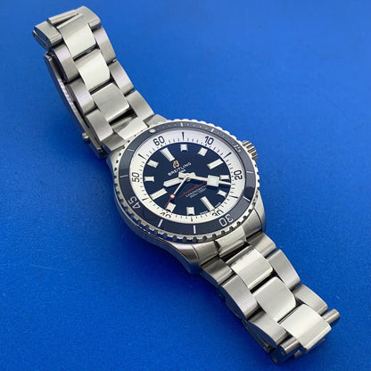Breitling Superocean Blue Dial 42mm Stainless Steel Men's Automatic Watch A17375