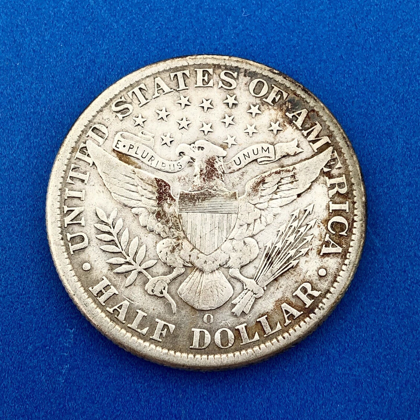 1907 O Silver Barber Half Dollar Better Key Date New Orleans Coin Rare Scarce
