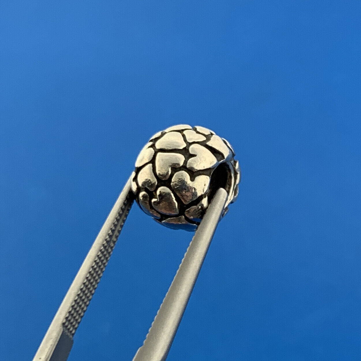 Authentic PANDORA 925 Sterling Silver Lotsa Love Heart Bracelet Charm 790174 RET