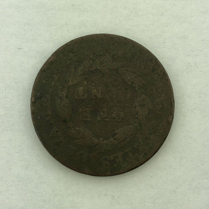 1822 Coronet Liberty Matron Head Large Cent 1c Better Early American Copper Coin