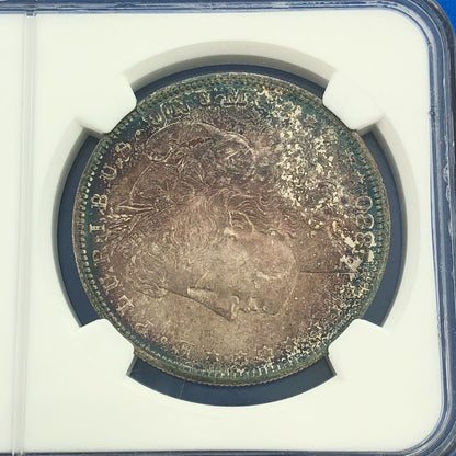 1880 S Morgan Silver Dollar Better Key San Francisco Sunset Tones NGC MS64 Coin