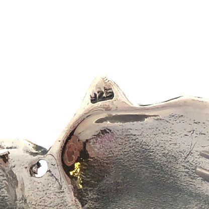 Estate 925 Sterling Silver Ocean Sea Dolphin Starfish Shell Beach Pendant