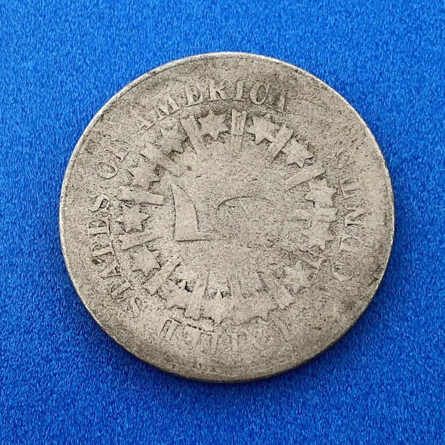1866 P Shield Nickel Variety 1 With Rays Better Key Rare Philadelphia Type Coin