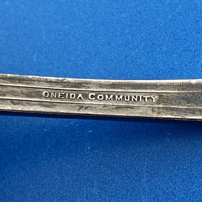 Vintage 1901 Oneida Community Triple Plate Avalon Soup Sauce Ladle Original Box