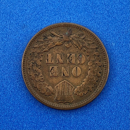 1898 P Indian Head One Cent Penny Type 3 Bronze Better Key Philadelphia Coin