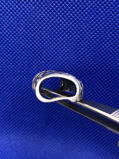 SX Black Onyx & Mother of Pearl Inlay 925 Sterling Silver Statement Pendant