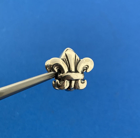 Chamilia 925 Sterling Silver Fleur De Lis New Orleans Symbolic Bracelet Charm