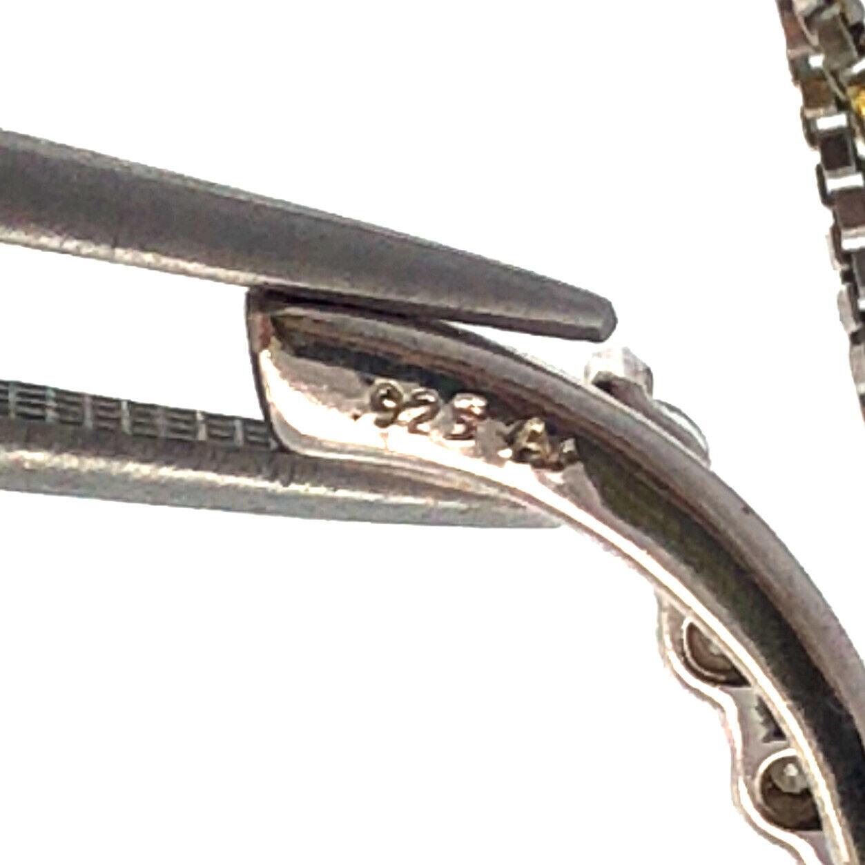 Sterling Silver Diamond Infinity Eternity Anniversary Pendant Necklace