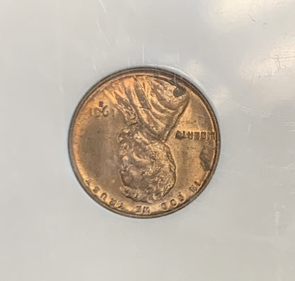 1931 S San Francisco 1c Lincoln Wheat Cent NGC MS64 RD Red Better Date Coin