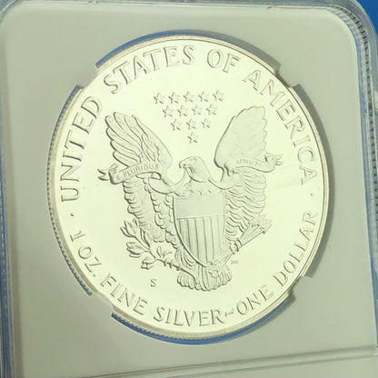 1988 S Proof Silver Eagle 999 Fine Silver NGC PF70 Ultra Cameo A Perfect Coin!