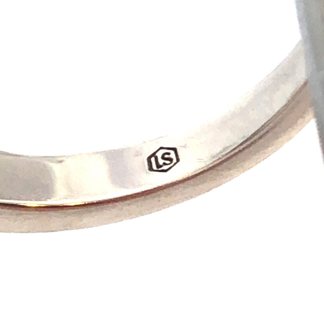 Designer STS 925 Sterling Silver Round Cubic Zirconia CZ Infinity Size 8 Ring