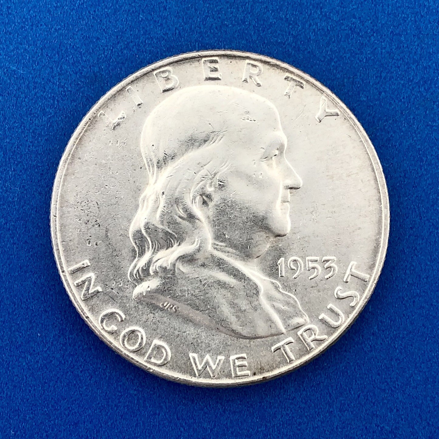 1953 D Franklin Silver Half Dollar Better Key Rare Denver Mint Coin